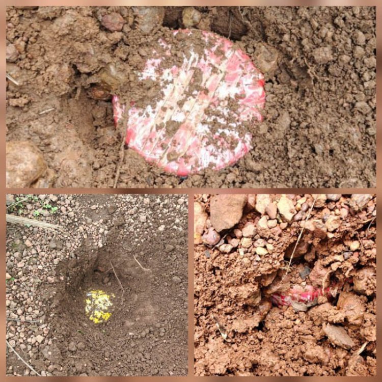 नक्सलियों द्वारा लगाए गए पांच आईईडी को क‍िया गया निष्क्रिय