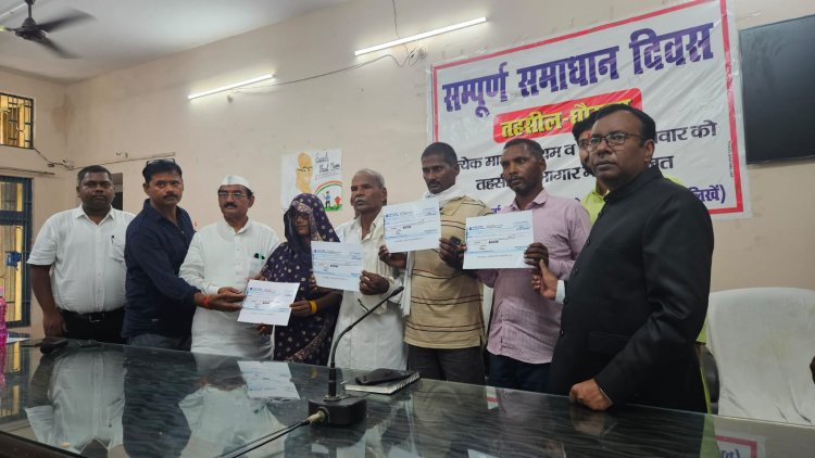 खीरी के बाढ़ प्रभावित किसानों को मिली 16.34 लाख की सहायता