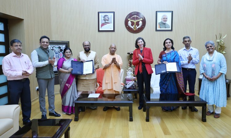 यूपी सरकार और द फॉरेन कॉमनवेल्थ एंड डेवलपमेंट ऑफिस यूके के बीच समझौता