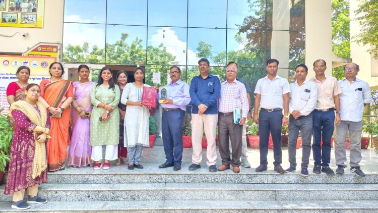 गरिमा कुशवाहा को कृषि विकास पर जनसंख्या का अभिप्रभाव के भौगोलिक अध्ययन पर मिली पीएच.डी