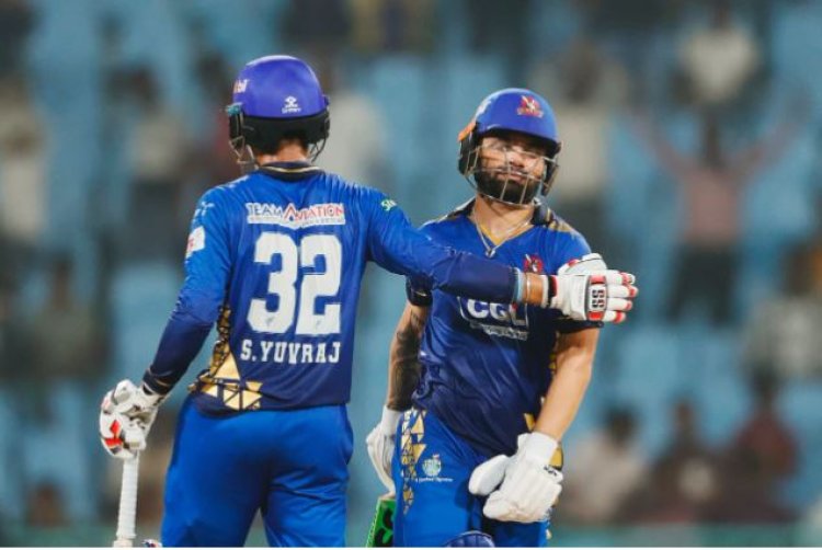 रिंकू सिंह के तूफान में उड़ा गोरखपुर लॉयन्स, मेरठ मेवरिक्स ने 6 विकेट से दर्ज की जीत