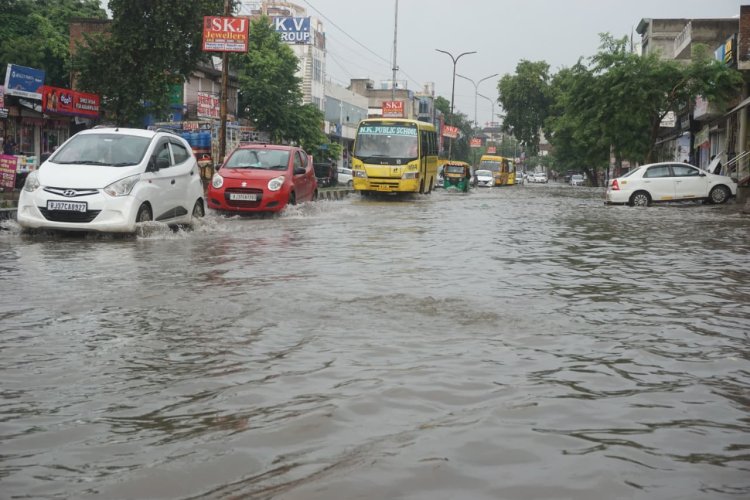 राजस्थान में बारिश से जनजीवन प्रभावित, आज 11 जिलों में बारिश का अलर्ट