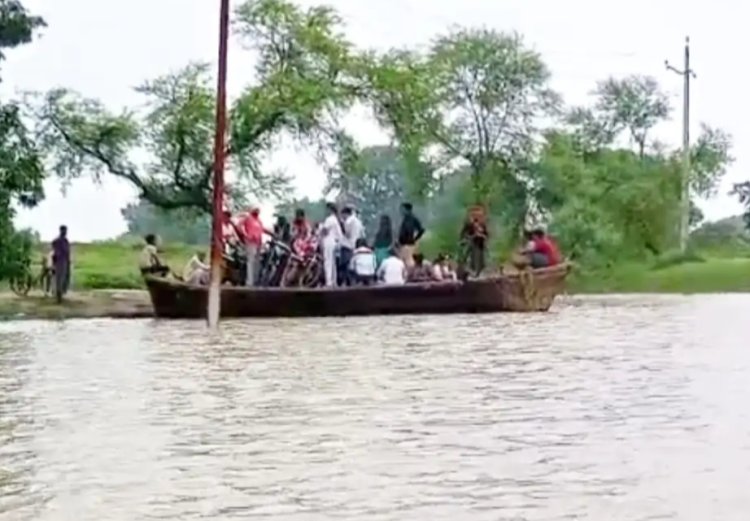 जल स्तर और बढ़ा तो कई परिवार होंगे बेघर