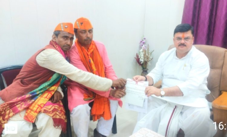 योगी सरकार की नीतियां जन-जन तक पहुंचाने के लिए अयोध्या पहुंची साइकिल यात्रा