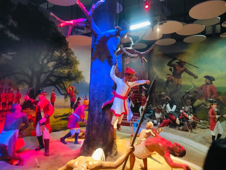 नवा रायपुर में आदिवासी स्वतंत्रता सेनानियों पर निर्माणाधीन जीवंत संग्रहालय पूर्णतः की ओर