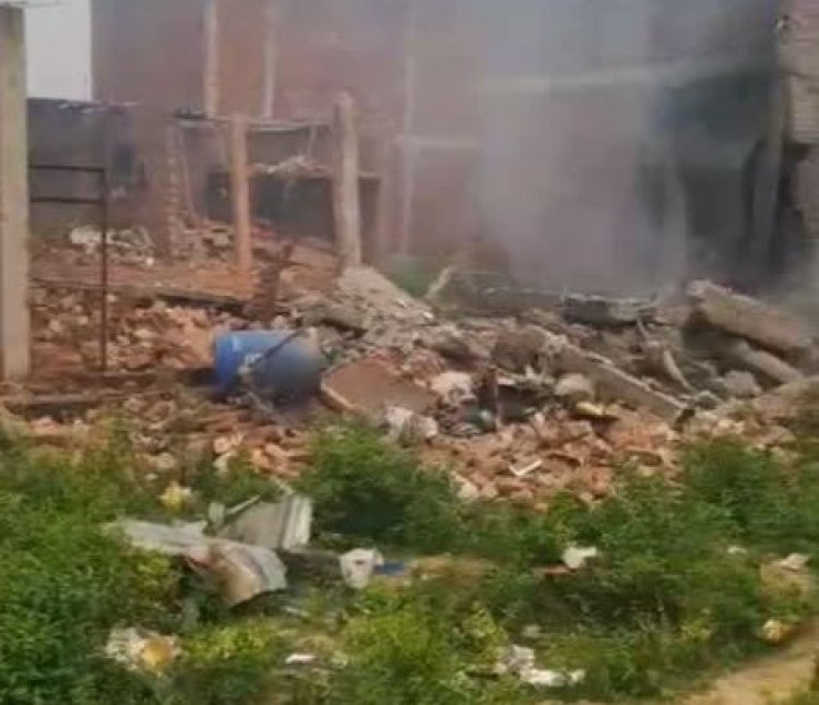 लखनऊ में पटाखा फैक्टरी में विस्फोट, दो की मौत व पांच घायल