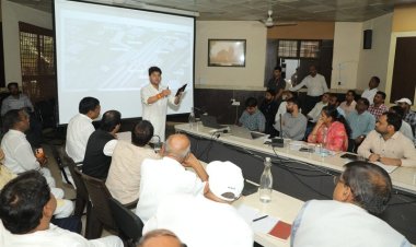 केन्द्रीय मंत्री सिंधिया की मौजूदगी में ग्वालियर शहर विकास कार्यों की हुई समीक्षा