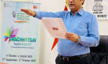 डाक विभाग में 'स्वच्छता ही सेवा' अभियान का शुभारंभ, पोस्टमास्टर जनरल ने दिलाई शपथ