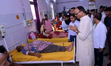डिप्टी सीएम ने जिला अस्पताल का किया औचक निरीक्षण