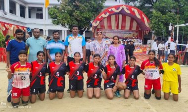 प्रयागराज मंडल की बालिका टीम ने पहले दिन अपने सभी मैच जीते