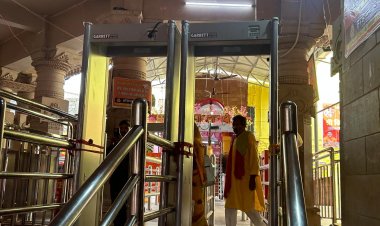 नवरात्र मेले में भव्य स्वरूप में विंध्यधाम, रंगीन लाइट और फूलों से सजेगा मां का दरबार