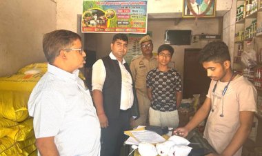 खाद की कालाबाजारी पर प्रशासन की बड़ी कार्रवाई