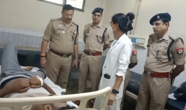 मुठभेड़ में एक गौ तस्कर गिरफ्तार, पैर में लगी गोली