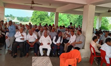 पंचतत्व में विलीन हुए प्रो. यूपी सिंह, मुख्यमंत्री ने दी श्रद्धांजलि