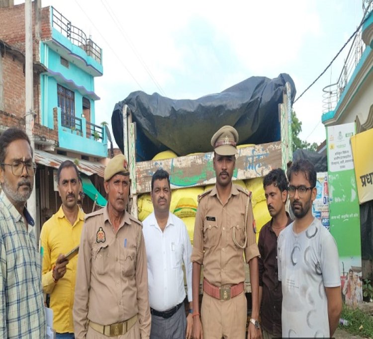 अवैध रूप से मध्य प्रदेश जा रही 60 बोरी पकड़ी गई यूरिया जब्त, मुकदमा दर्ज