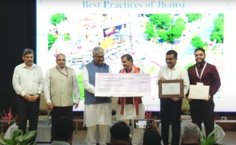 स्वच्छ वायु सर्वेक्षण में झांसी को 130 शहरों में मिला द्वितीय स्थान