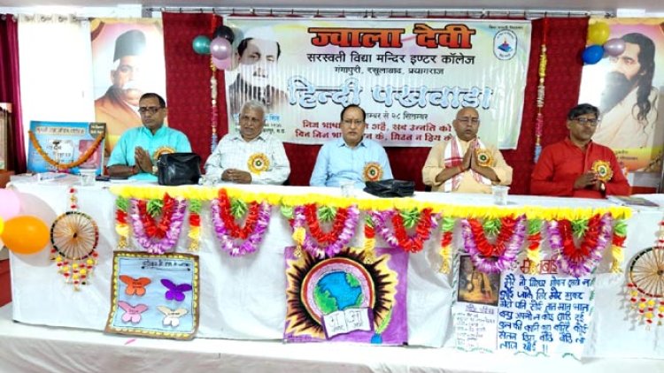 हिन्दी हमारे जीवन मूल्यों, संस्कृति एवं संस्कारों की सम्वाहक, सम्प्रेषक और परिचायक : रसराज