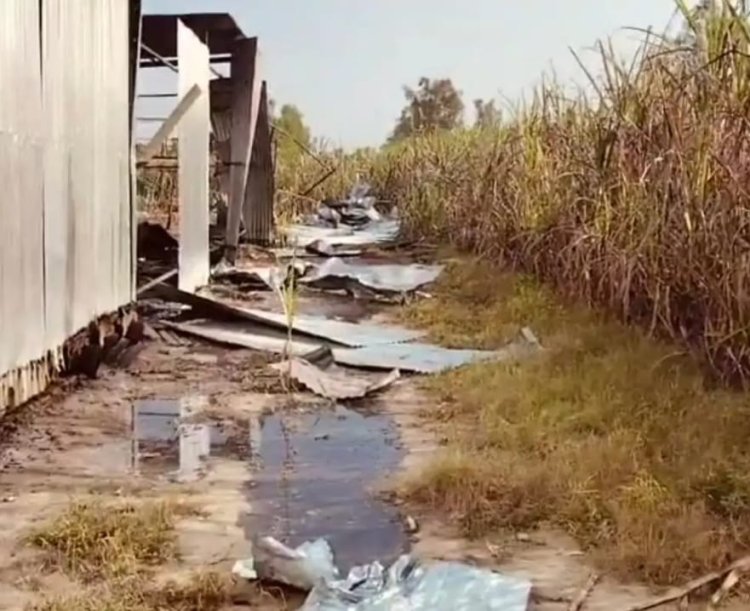 बिजनौर में पटाखा फैक्टरी में धमाका,तीन श्रमिक झुलसे