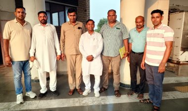 फतेहाबाद में  रोडवेज कर्मचारी यूनियन ने जीएम को सौंपा मांग पत्र