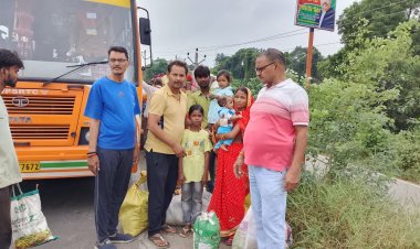 अयोध्या-प्रयागराज हाइवे पर बस पलटने से 18 तीर्थयात्री घायल