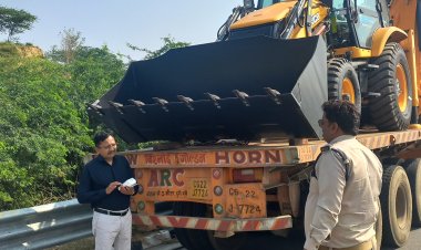 औरैया में एआरटीओ ने वाहन चालकों पर कसा शिकंजा, 1.40 लाख का जुर्माना