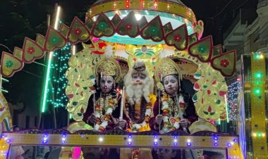 गणेशगंज में भरत मिलाप देख भाव विभोर भक्तों ने लगाए जय श्रीराम के नारे