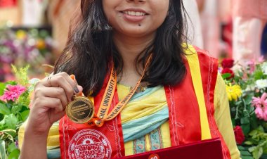 सिविल जज बनने के बाद साखी सिंह को मिला गोल्ड मेडल