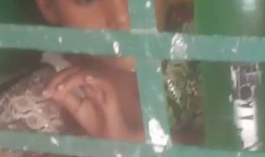 विद्यालय में दो घंटे तक बन्द रही बच्ची, सोशल मीडिया पर वीडियो वायरल