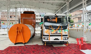 वाराणसी पीलीकोठी में ‘स्मार्ट वेस्ट मैनेजमेंट स्मार्ट ट्रांसफर स्टेशन’ से भी होगा कूड़ा निस्तारण