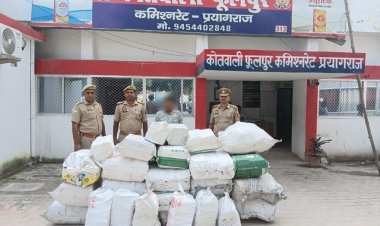 अवैध पटाखा भण्डारण मामले में एक गिरफ्तार, 29 बोरी पटाखा, शोरा व बारूद बरामद