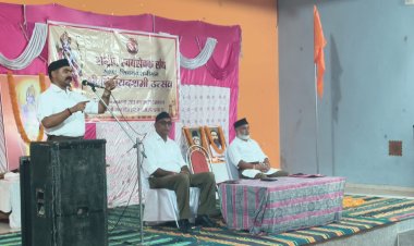 संघ का शताब्दी वर्ष राष्ट्र साधना की ध्येय यात्रा : ओम प्रकाश