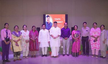 युवाओं से महापौर का संवाद, सिखाए नेतृत्व के गुण