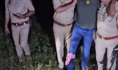 शातिर असलहा तस्कर सुन्दरम उपाध्याय मुठभेड़ में घायल , अवैध हथियार और नकदी बरामद