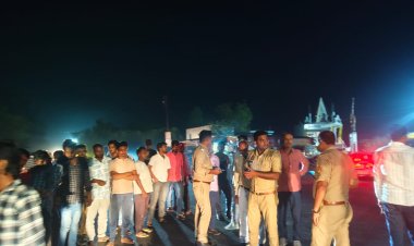 सड़क पर युवक का शव फेंककर कार चालक फरार