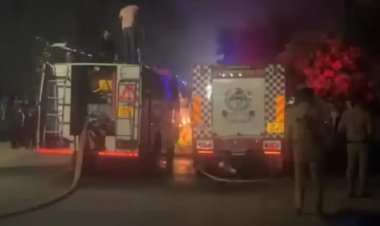 फ्लिपकार्ट सेंटर में लगी आग,लाखों का सामान जला, शॉर्ट सर्किट से हुई घटना