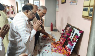 फोटो जर्नलिस्ट के निधन पर शोक सभा आयोजित