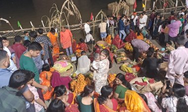 उदीयमान भगवान भास्कर को अर्घ्य अर्पित कर सम्पन्न हुआ लोक आस्था का महापर्व छठ