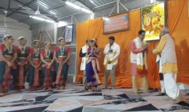 राम जन्मभूमि परिसर में चौपाइयों पर प्रसंग आधारित हुआ नृत्य