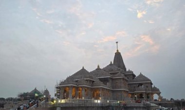 भव्य राम जन्मभूमि मंदिर की तस्वीर हुई जारी