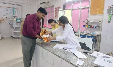 अमेठी : नाले में मिली नवजात बच्ची की यूपी 112 पुलिस ने बचाई जान