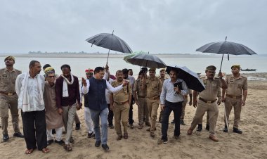 डीएम-एसपी ने पंचनद महोत्सव व स्नान पर्व की तैयारियों का लिया जायजा