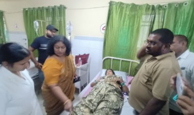 ट्रक ने आंध्र प्रदेश के दर्शनार्थियों से भरी ट्रैवलर काे मारी टक्कर , दर्जन भर घायल