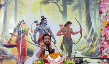 माता सीता की विदाई का प्रसंग सुनकर भावुक हुए श्रद्धालु