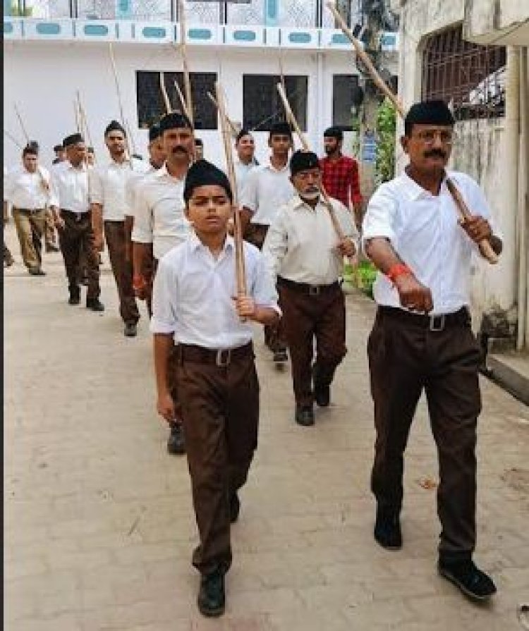 संघ शताब्दी वर्ष: अवध प्रान्त में मण्डल व बस्ती स्तर पर हुए पथ संचलन