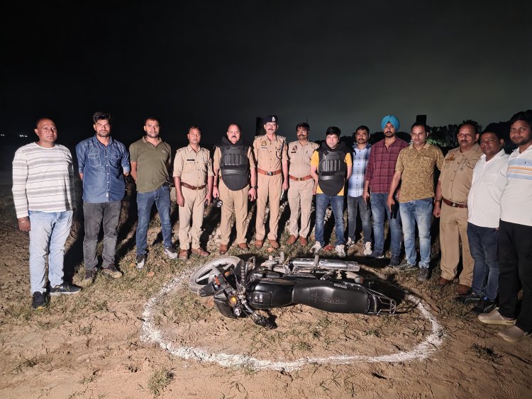 प्रयागराज: मुठभेड़ में दो बदमाश गिरफतार , गोली लगने से एक घायल