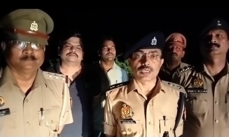 50 हजार का इनामी बदमाश पुलिस मुठभेड़ में घायल
