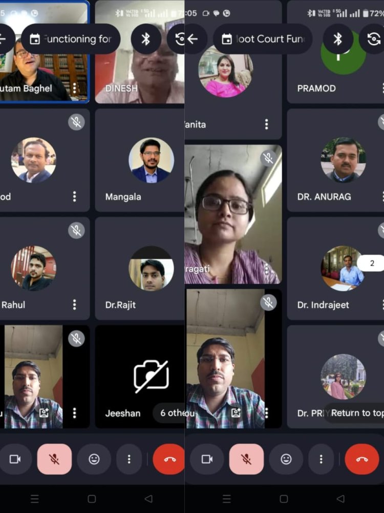 मूट कोर्ट विद्यार्थियों के व्यावहारिक प्रशिक्षण की रीढ़ : गौतम बघेल