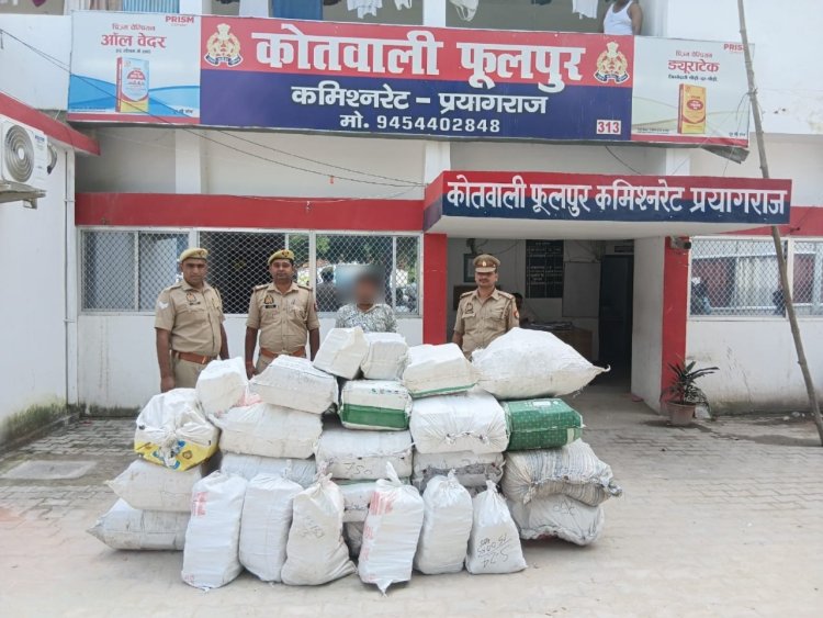 अवैध पटाखा भण्डारण मामले में एक गिरफ्तार, 29 बोरी पटाखा, शोरा व बारूद बरामद