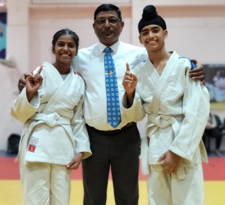 सब जूनियर की राष्ट्रीय जूडो चैंपियनशिप 2025 की टीम में मुरादाबाद के मनमीत व सुहानी ने बनाई जगह