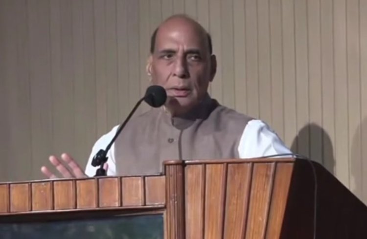 आज दुनिया में चर्चा का केन्द्र है आरएसएस : राजनाथ सिंह